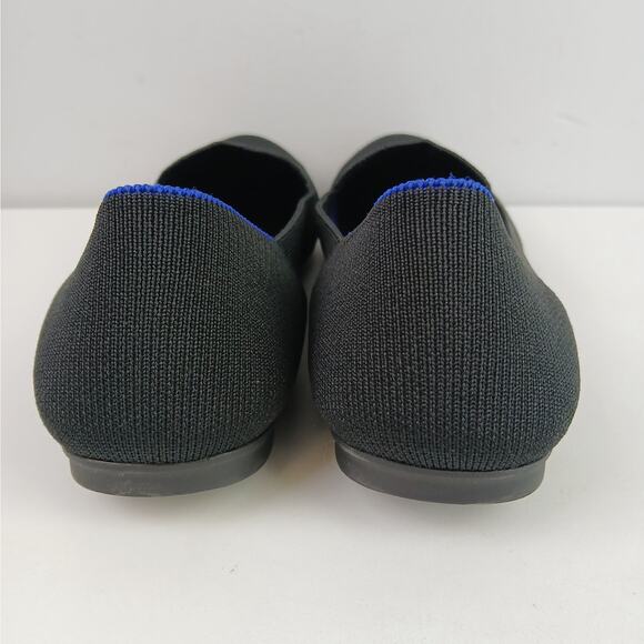 Rothy's Women's SZ 9.5 The Almond Loafer In Black Runs 1/2 Size Large - Picture 4 of 10